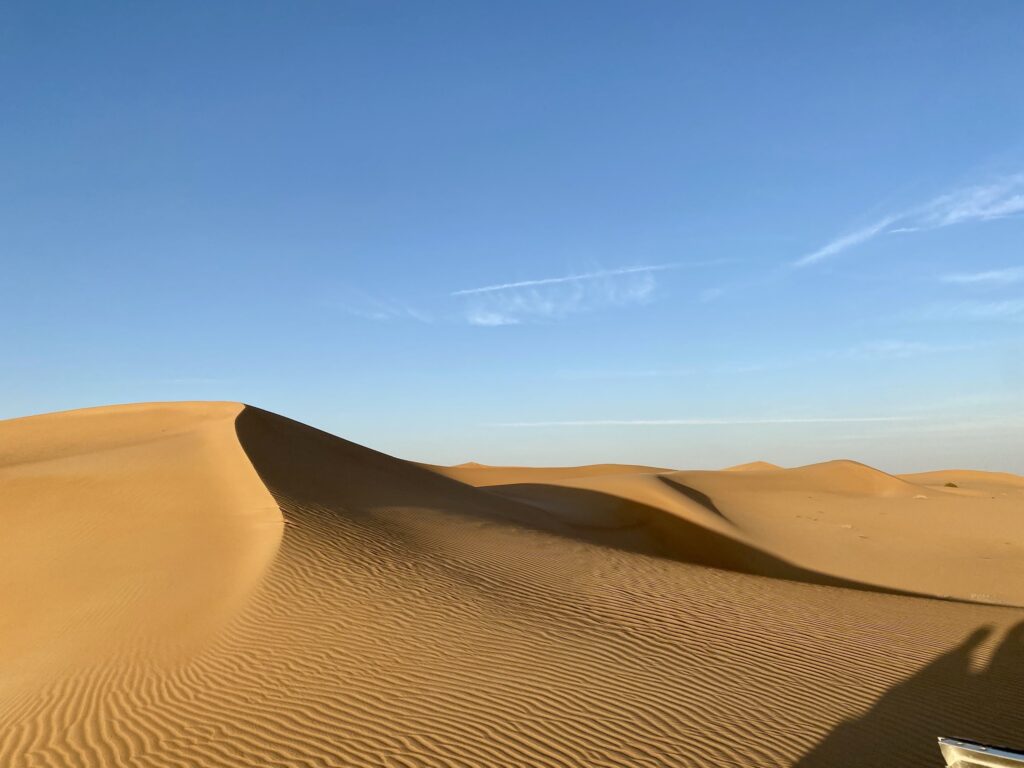 dunas en el desierto de dubái - weroad