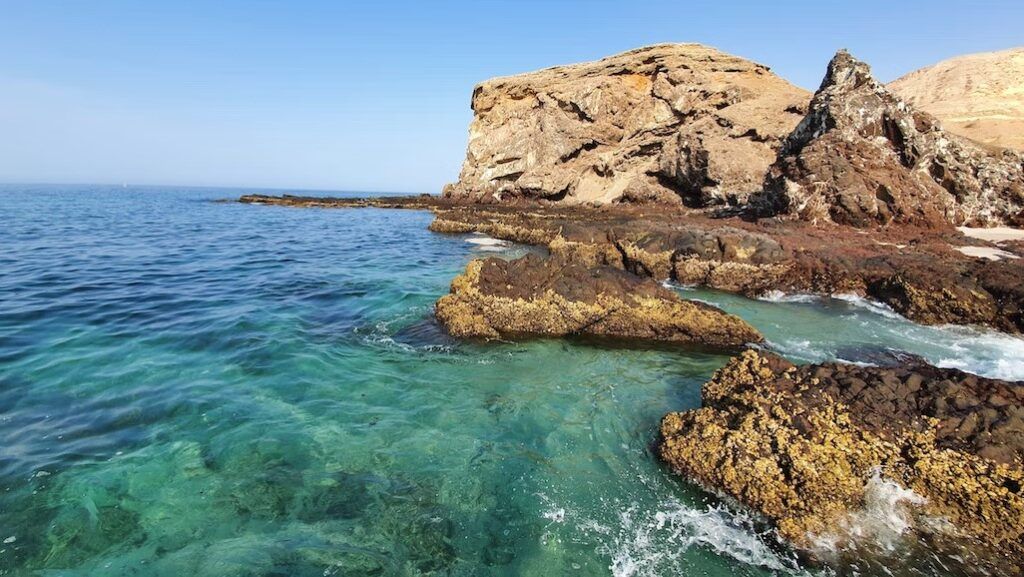 rocas y mar en las islas daymaniyat - weroad