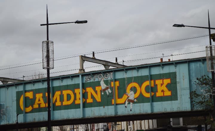murales Camden Lock en el barrio de camden en londres - weroad
