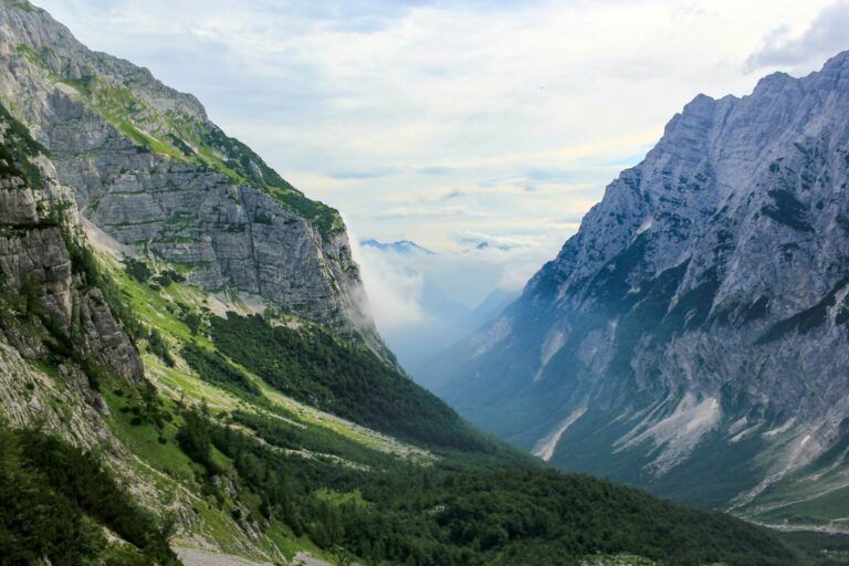 valle y cielo en eslovenia