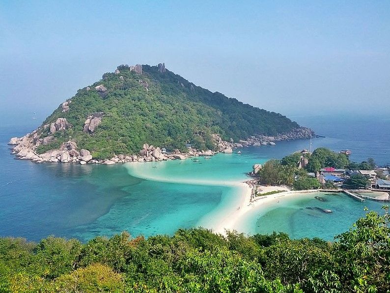 isla de Koh Nang Yuan, una de las mejores para disfrutar de las playas de tailandia