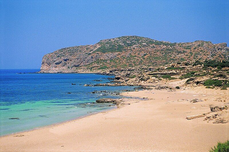 playa de Falassarna, una de las mejores playas de creta