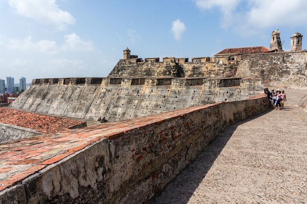 Fuerte San Felipe de Barajas en Cartagena de Indias