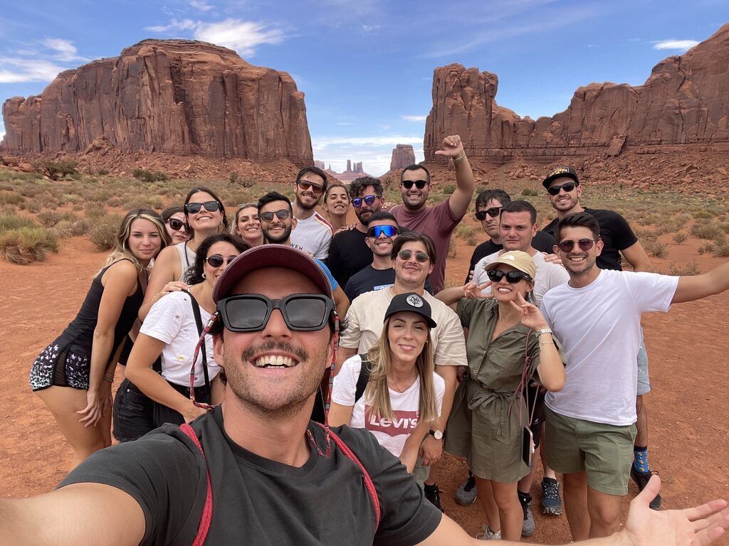 WeRoad viajes organizados en grupo por el Far West y el Gran Cañón